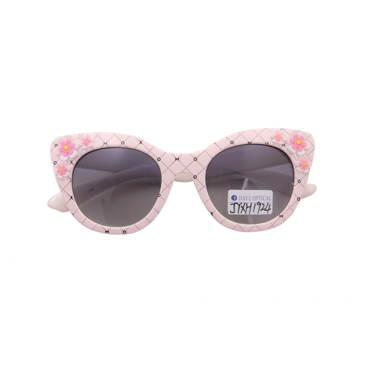 Plastic UV Sunglasses Kids Flower
